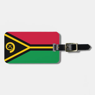 Flag of Vanuatu Easy ID Personal Luggage Tag