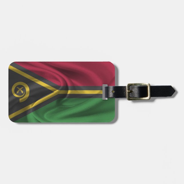 Flag Of Vanuatu Luggage Tag (Front Horizontal)