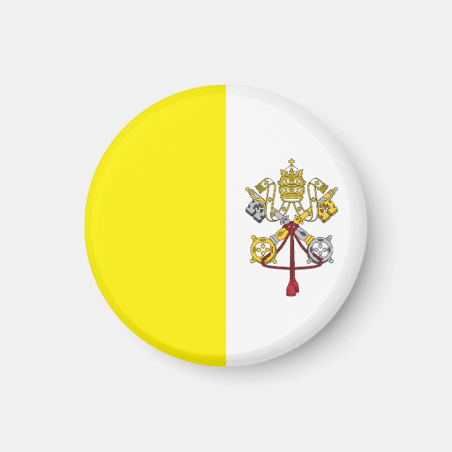 Flag of Vatican City Magnet (Front)