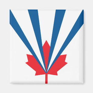 Flag of Vaughan (Ontario, Canada) Magnet