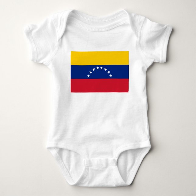 Flag of Venezuela Baby Bodysuit (Front)