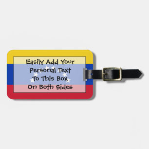 Flag of Venezuela Easy ID Personal Luggage Tag