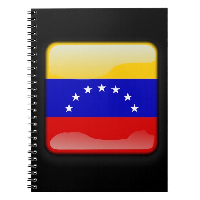 Flag of Venezuela Spiral Notebook (Front)