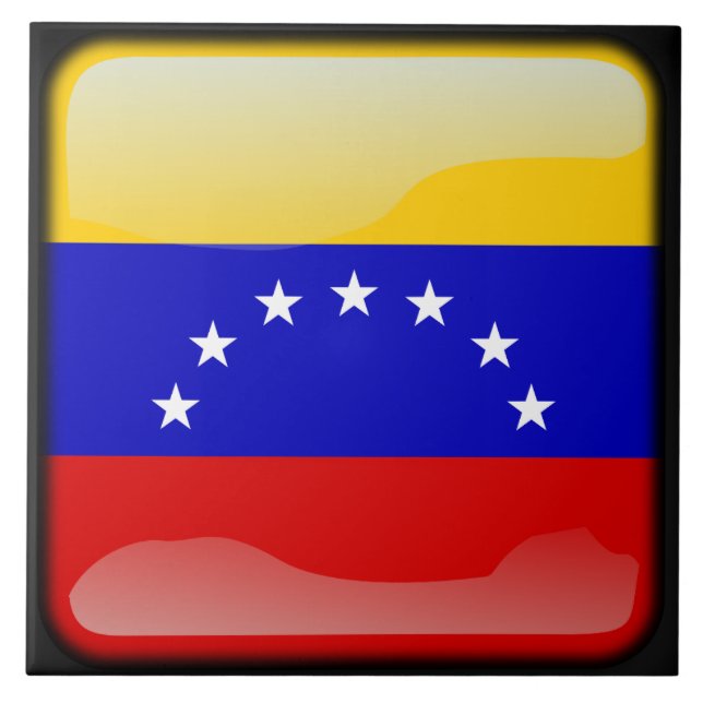 Flag of Venezuela Tile (Front)