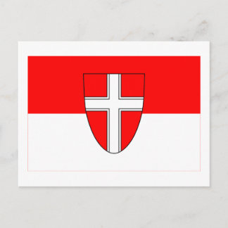 Flag of Vienna, Austria Postcard