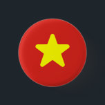 Flag of Vietnam 3 Cm Round Badge<br><div class="desc">Flag of Vietnam</div>