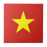 Flag of Vietnam  Ceramic Tile<br><div class="desc">Flag of Vietnam  Ceramic Tile</div>