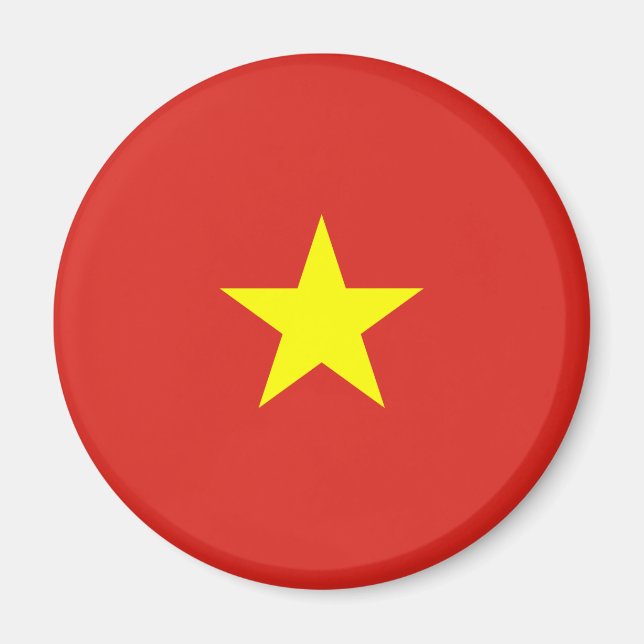 Flag of Vietnam Magnet (Front)