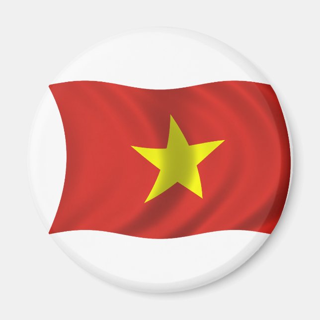 Flag of Vietnam Magnet (Front)