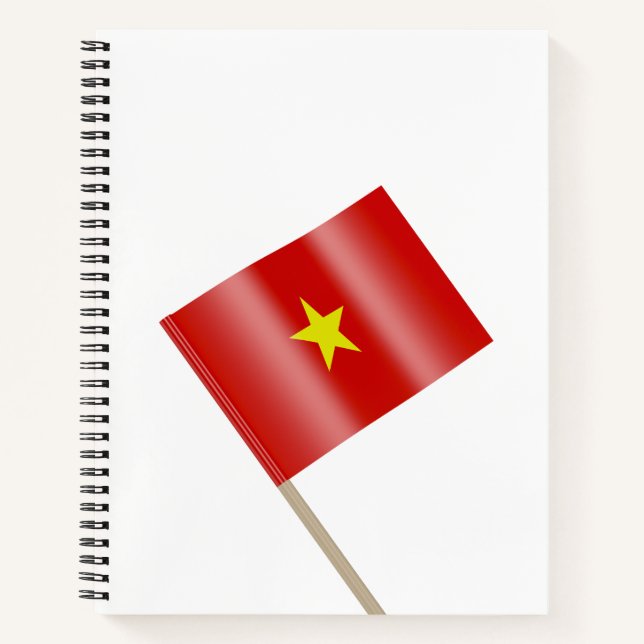 Flag of Vietnam Notebook (Front)
