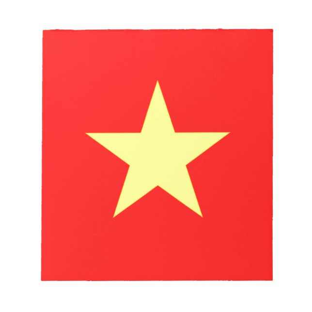 Flag of Vietnam Notepad (Front)