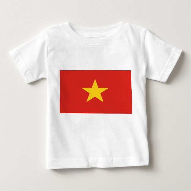Flag of Vietnam - Quốc kỳ Việt Nam Baby T-Shirt (Front)