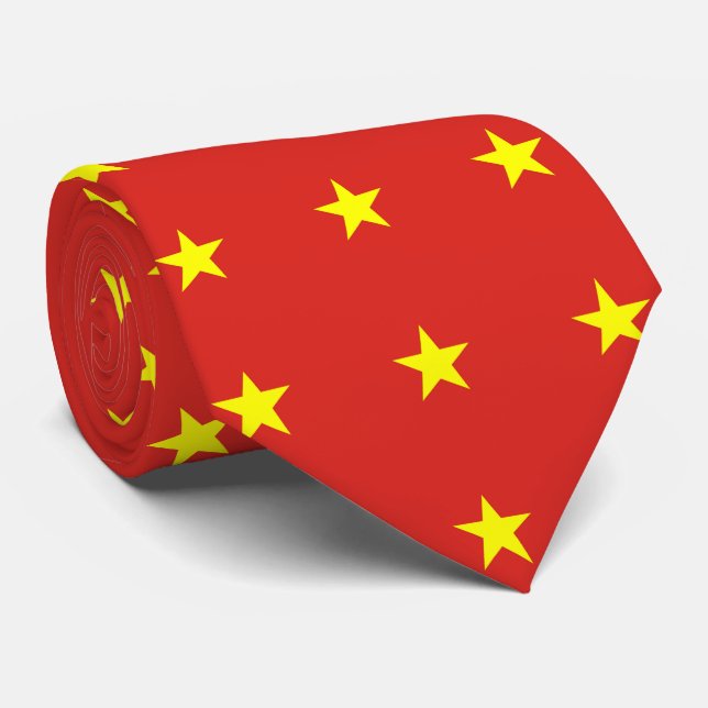 Flag of Vietnam Tie (Rolled)