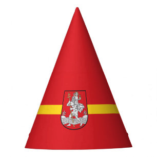 Flag of Vilnius, Lithuania Party Hat