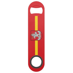 Flag of Vilnius, Lithuania Speed Bottle Opener
