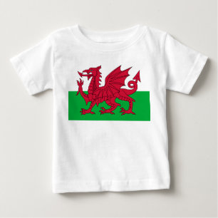 Flag of Wales Baby T-Shirt