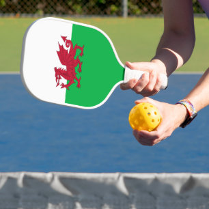 Flag of Wales (Cymru) Pickleball Paddle