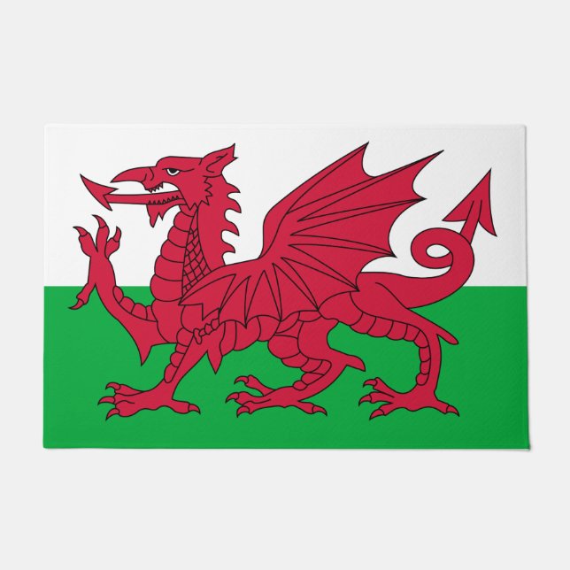 Flag of Wales Doormat (Front)