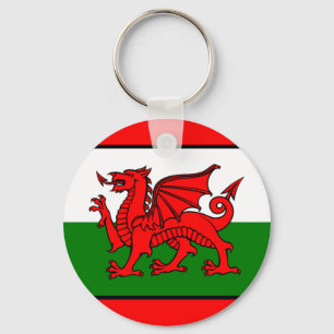 Flag of Wales Key Ring