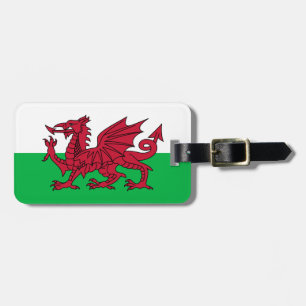 Flag of Wales Luggage Tag