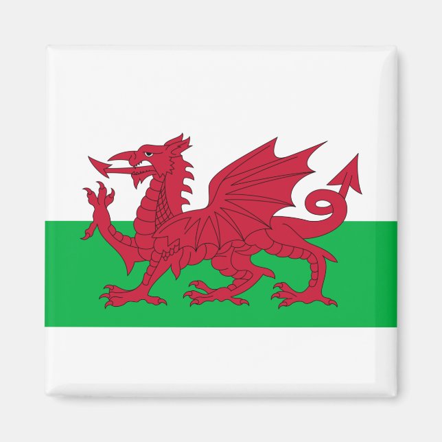 Flag of Wales Magnet (Front)
