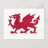 Flag of Wales - The Red Dragon - Baner Cymru