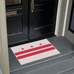 Flag of Washington D.C. (District of Columbia) Doormat