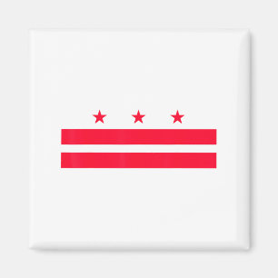 Flag Of Washington D.c. Magnet