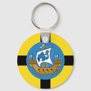 Flag of Wellington, New Zealand  Key Ring