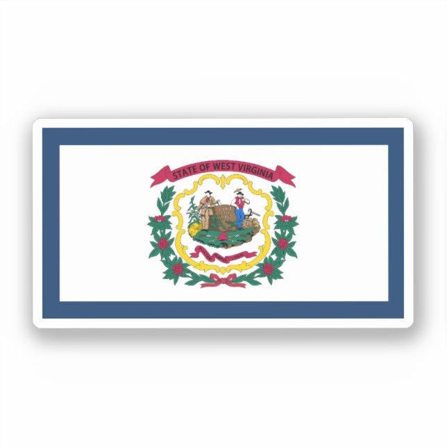 Flag of West Virginia, USA (Front)