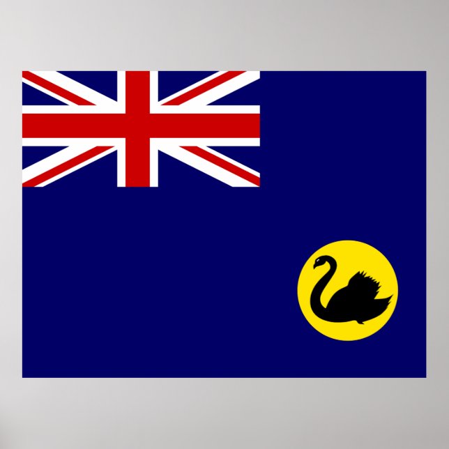 Flag of Western Australia Poster (Front)