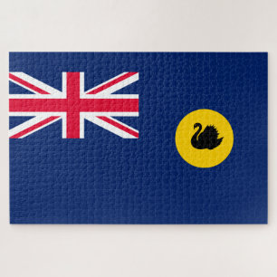 Flag of Western Australia State Jigsaw Puzzle