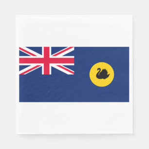 Flag of Western Australia State Napkin