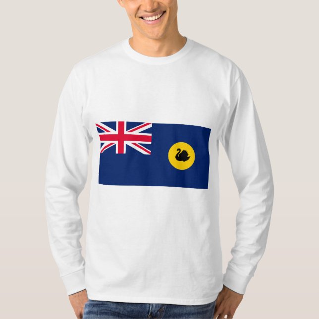 Flag of Western Australia State T-Shirt (Front)