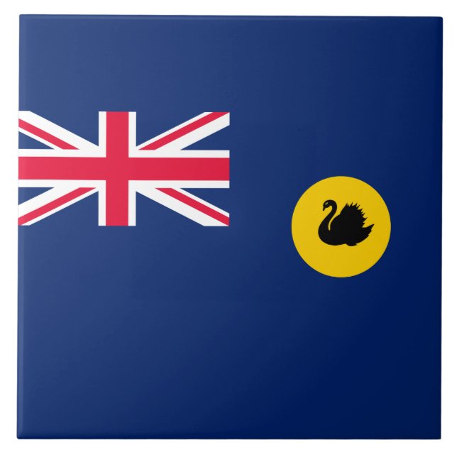 Flag of Western Australia State Tile (Front)