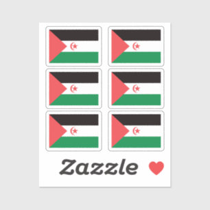 Flag of Western Sahara Collection pack of 6