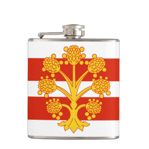 Flag of Westmorland Hip Flask