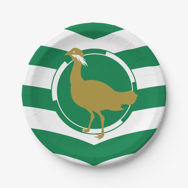 Flag of Wiltshire Paper Plates (Front)