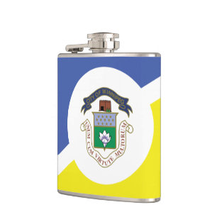 Flag of Winnipeg, Manitoba Flask