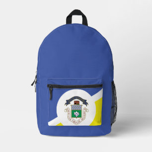 Flag of Winnipeg, Manitoba  Printed Backpack