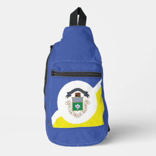 Flag of Winnipeg, Manitoba  Sling Bag