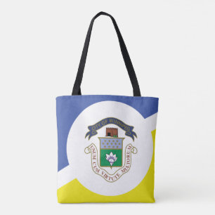 Flag of Winnipeg, Manitoba Tote Bag