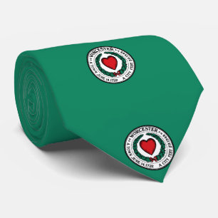 Flag of Worcester, Massachus Tie