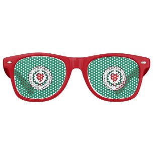 Flag of Worcester, Massachusetts Retro Sunglasses