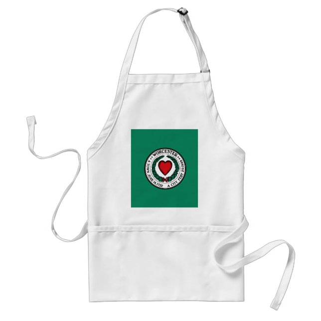 Flag of Worcester, Massachusetts  Standard Apron (Front)