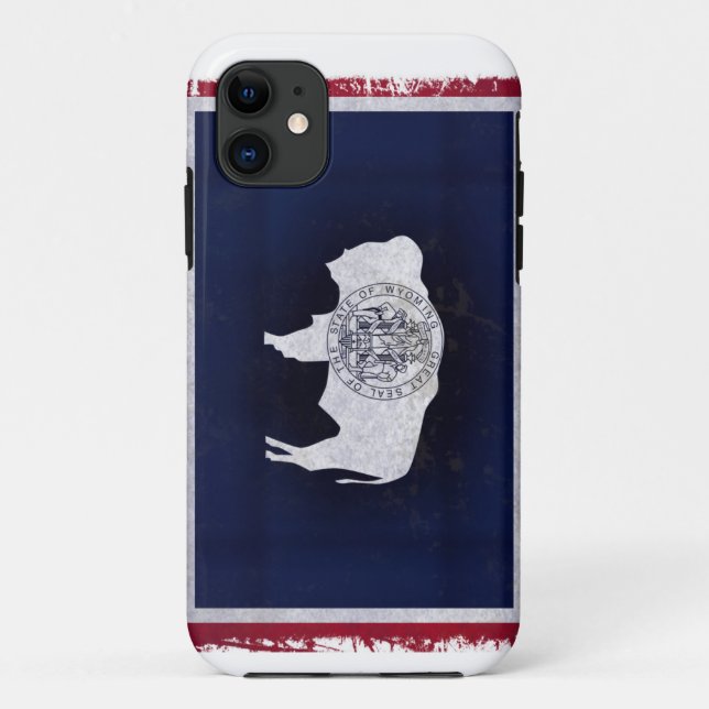 Flag of Wyoming Case-Mate iPhone Case (Back)