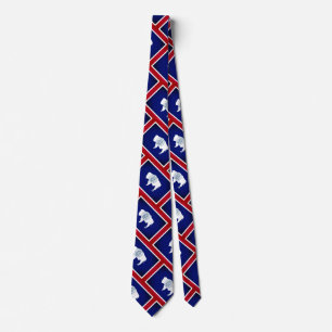 Flag of Wyoming Tie