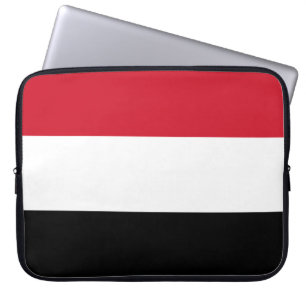 Flag of Yemen Laptop Sleeve