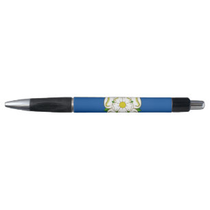 Flag of Yorkshire Black Ink Pen