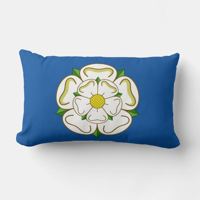 Flag of Yorkshire Lumbar Cushion (Front)
